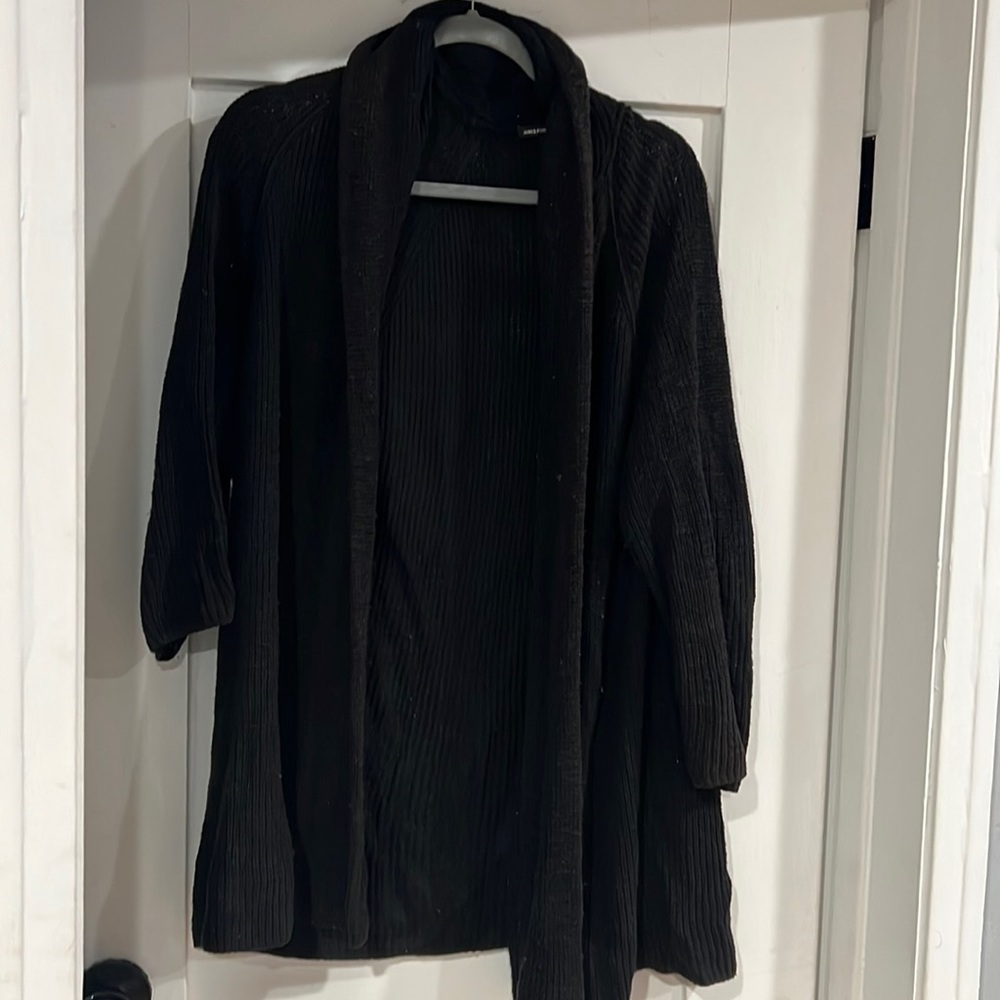 James Perse Black Knit Sweater
